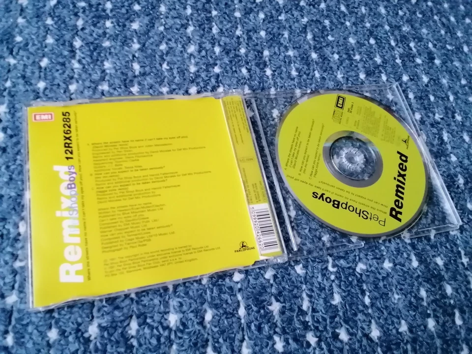 Maxi CD Pet Shop Boys Remixed Where the Streets .. How can you .. - Bild 3 von 3