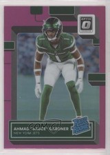 2022 Panini Donruss Optic Rated Rookie Pink Prizm Ahmad Gardner Sauce #228 0b3