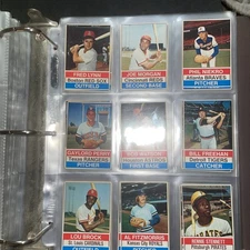 1976 Hostess Baseball Cards Complete Set 151 cards NM