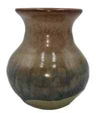 Neher Art Pottery Small Vase Pot Clay In Motion 2.75" Tall Oregon Signed 2011