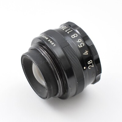 Nikon EL Nikkor 50mm F/2.8 Enlarging Lens M39 w/Case Excellent