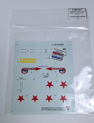 *OOP* 1/48 IL-2M3 Stormovik (Two Seat) Decal Set / Accurate Miniatures D3407