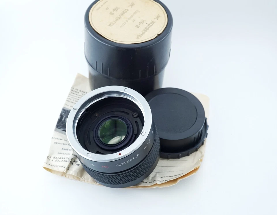 Vintage Arsenal MC K-6V 2x TELE lens CONVERTER for Kiev 88, Salut C, K-6B - Image 3 of 4