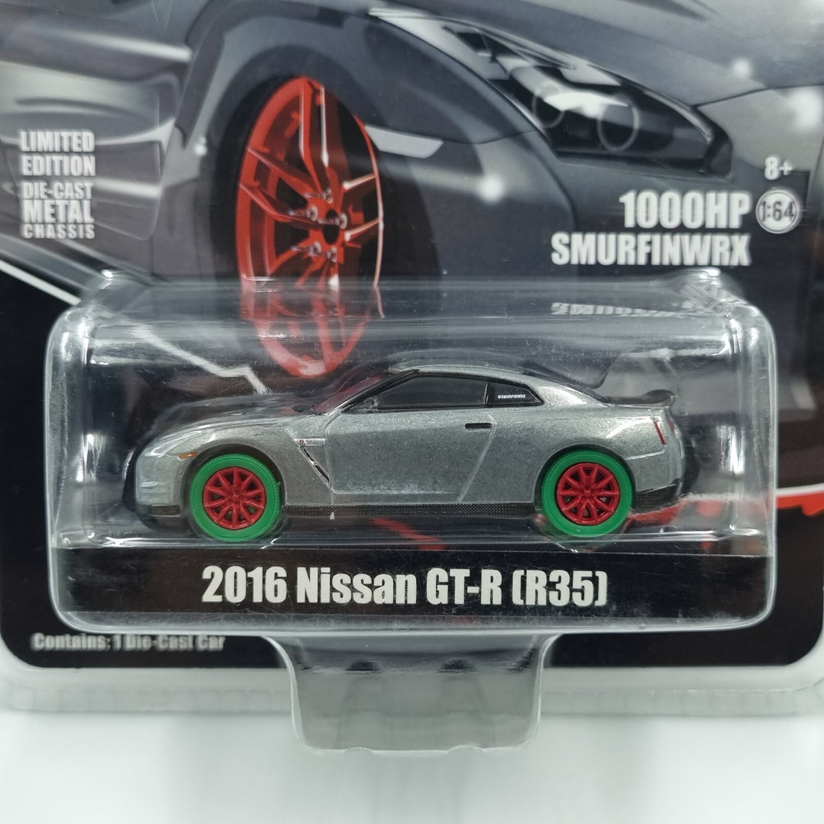 Greenlight 2016 Nissan GT-R R35 1:64 Oro - Edizione 45° Anniversario 27850F