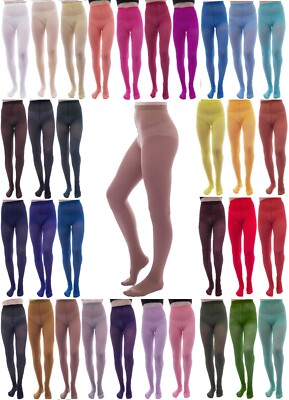 Pantyhose Feinstrumpfhose 40 DEN Mikrofaser Strumpfhose VIELE FARBEN! Karneval