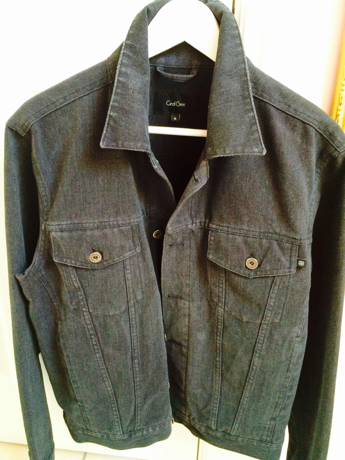 Cecil Gee Denim Jacket New - Blue Grey - Medium