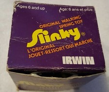 Original SLINKY in ORIGINAL BOX Irwin EC 