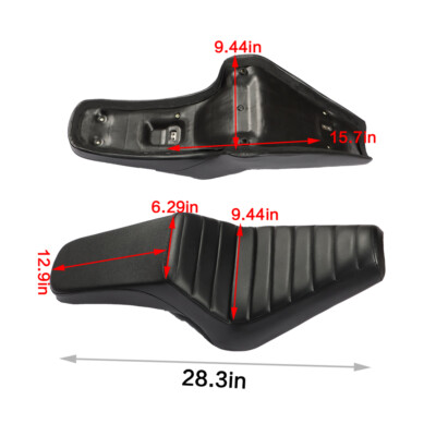 Two-Up Driver & Passenger Seat For Yamaha Motorcycle Bolt
