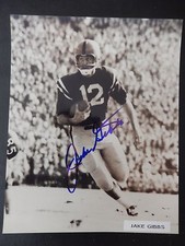 Jake Gibbs Autographed 8