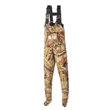 Kobuk Youth Neoprene Stocking Foot Wader Wetlands Camo Sz Medium Made In USA