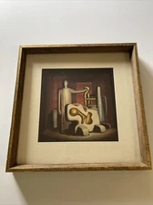 Antique Surrealist Painting Cubism Modernism Abstract Expressionism Wpa Seavey