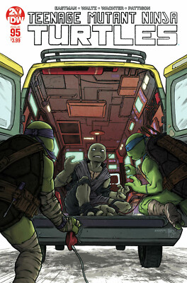 TEENAGE MUTANT NINJA TURTLES TMNT #95 2ND PRINT EASTMAN JENNIKA COVER NEW NM