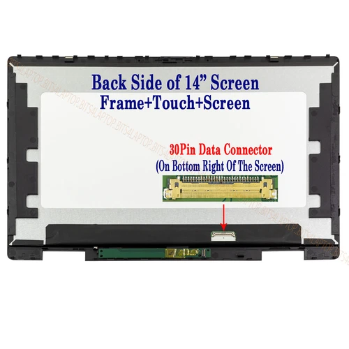 For HP M93851-AA0 14" LED FHD Touch Screen Assembly Frame