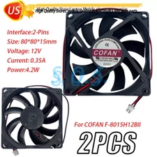 Fan For COFAN F-8015H12BII Ecotech Radion XR30W Pro Advanced LED Lighting System
