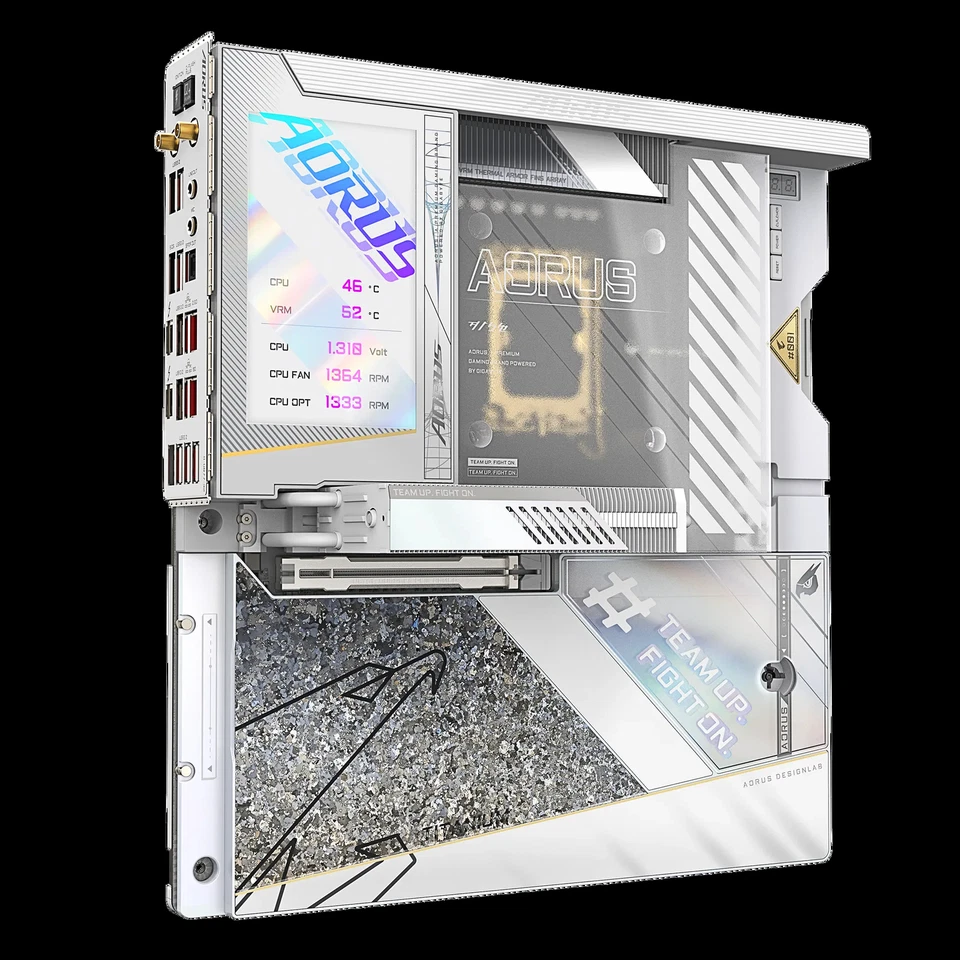 Gigabyte AORUS GeForce RTX 4080 SUPER 16GB XTREME ICE W/ Z790 AORUS XTREME X ICE - Image 2 of 4