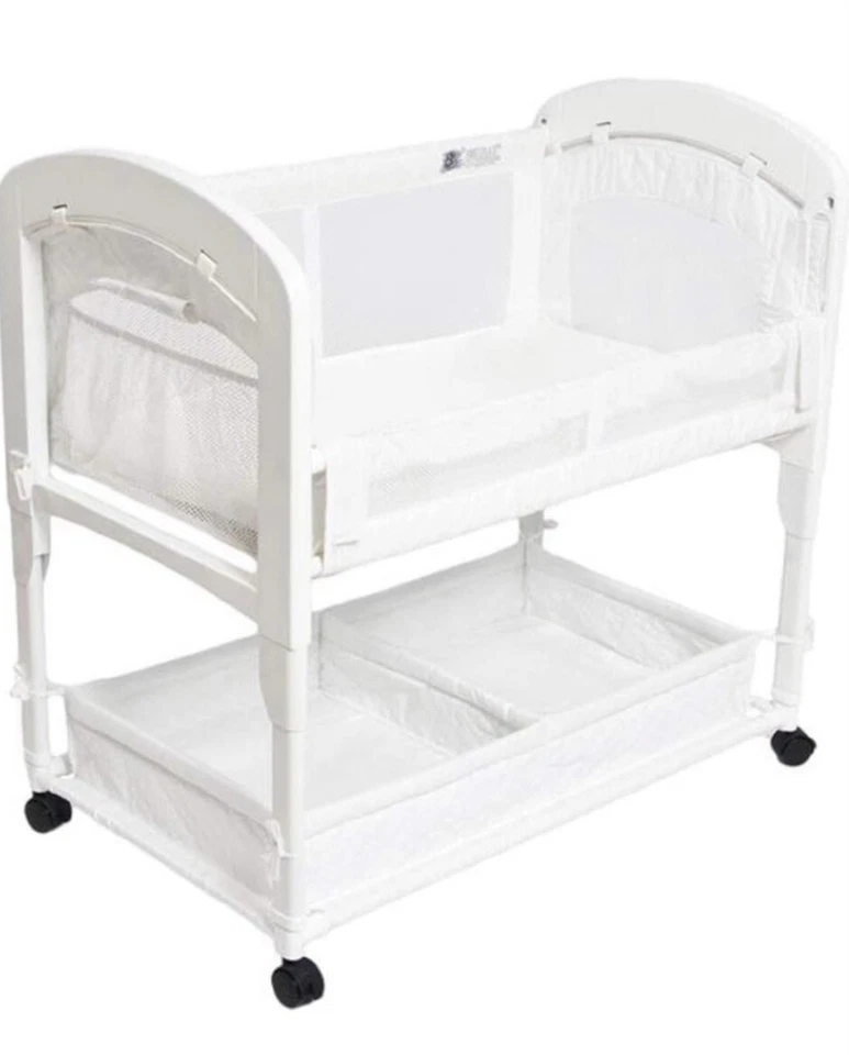 Moisés para dormir Arm’s Reach Cambria blanco en excelente estado Foto 2 de 4