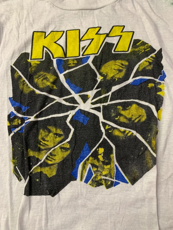 CAMISA JERSEY HOMBRE KISS 1988 VINTAGE RETRO BANDA Y2K FRUIT OF THE LOOM TALLA M Foto 4 de 4