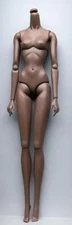 12.5" Nu Face 3.0 Black Skin Tone Articulated Body with Removable Hands~NIP