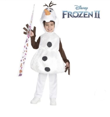 プリンセス② Disney's Frozen 2 Olaf Costume Size Child Toddler 3-4 Full Costume