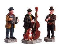 Lemax 52035 - Streetside Trio, Set Of 3 - Weihnachtsdorf Winterdorf Modellbau