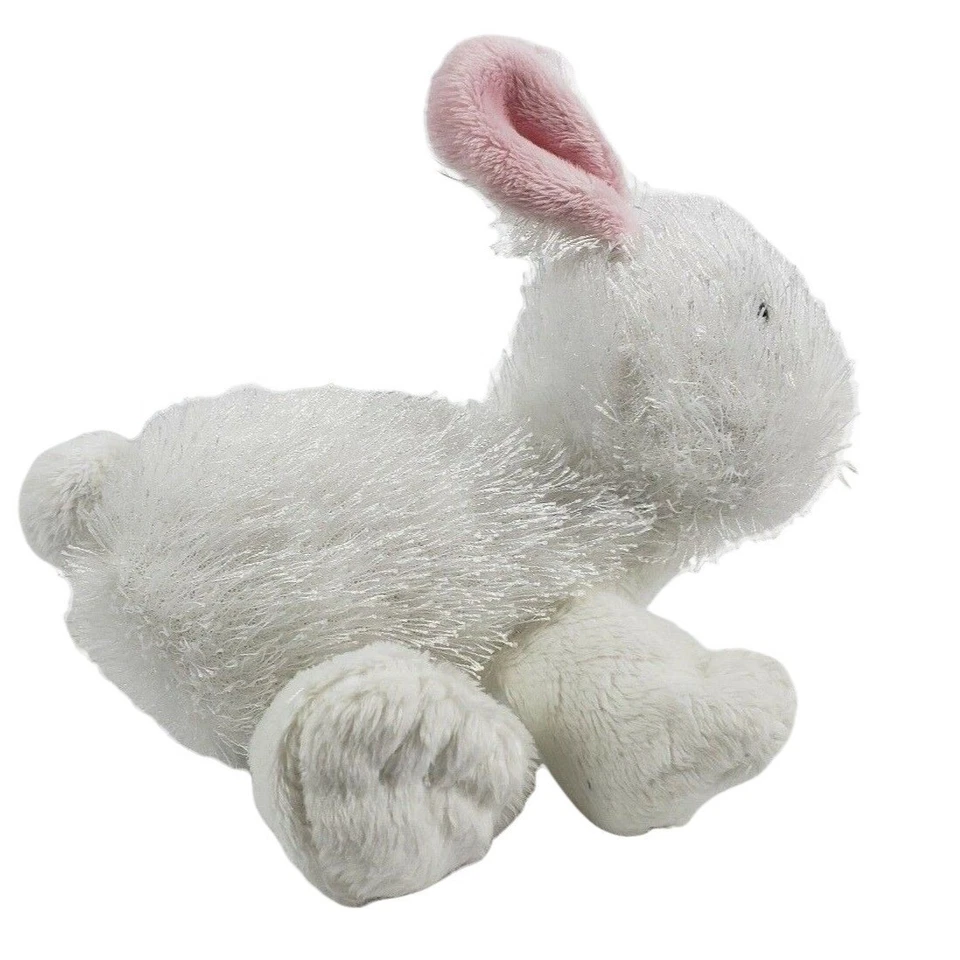 Ganz Webkinz Lil Kinz White Rabbit Plush Easter Bunny Stuffed Animal No Code - Image 4 of 4