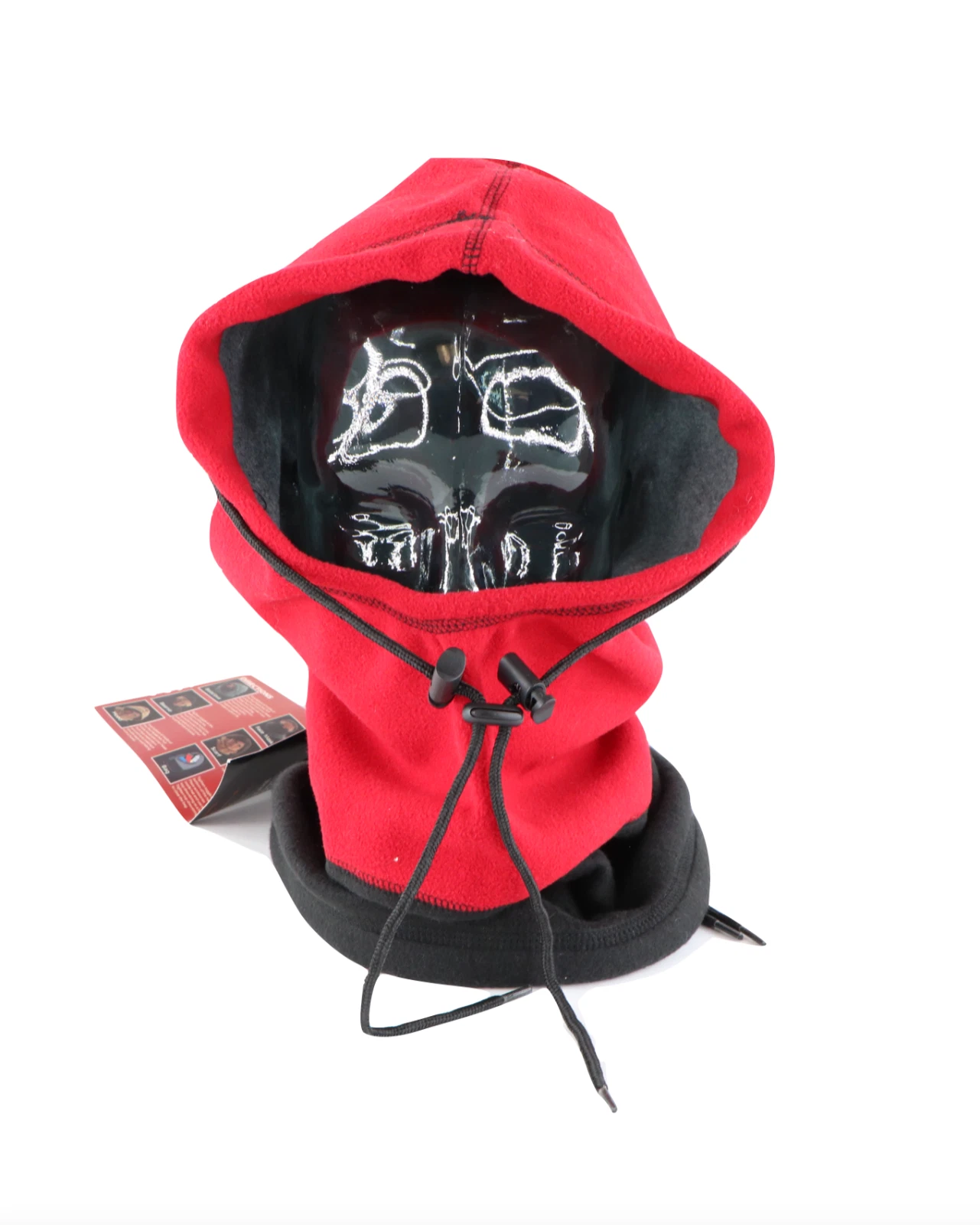 NOS Vintage 90s Streetwear Adjustable Winter Fleece Balaclava Beanie Face Cover