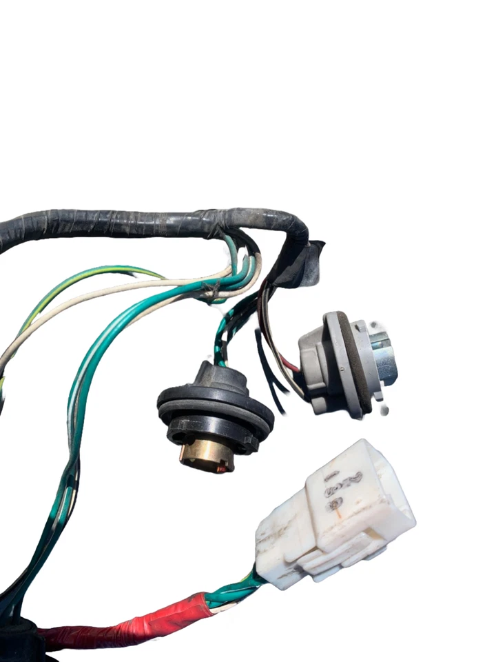 1993 - 1995 Toyota Corolla lanterna traseira lateral de passageiros chicote de fios fabricante de equipamento original - Imagem 4 de 4