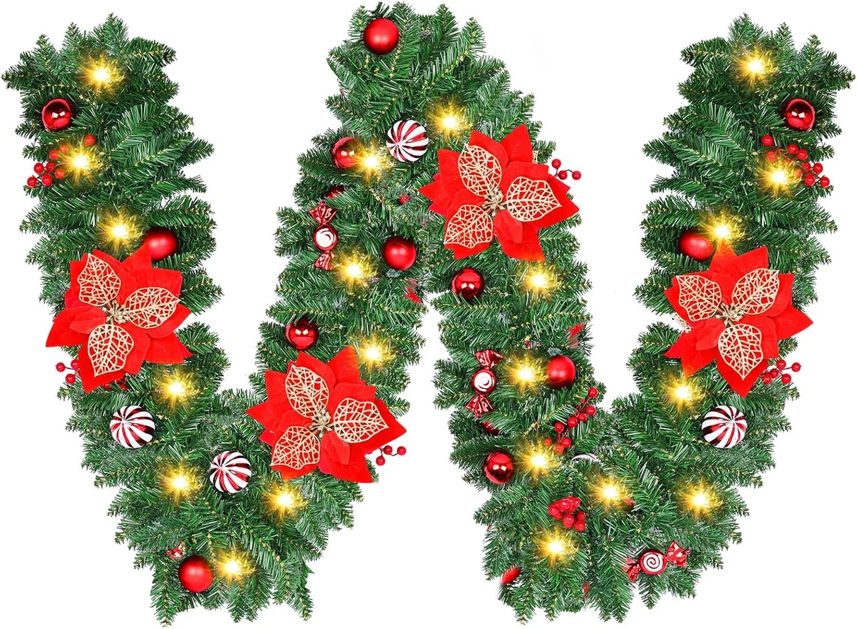 Decorazioni Natalizie Da Appendere Gnomi Di Natale 72 Pezzi In Scatola Regalo - Foto 9