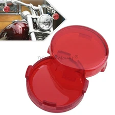 Red Turn Signal Light Lens Lamp Cover For Harley Sportster XL883 48 Motorcycle