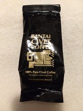 4 Oz. Beutel Bantai Zibet Kaffee, ganze Bohne, Datum unbekannt