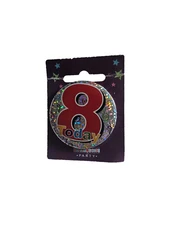 8   TODAY. BIRTHDAY BADGE.