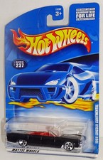 Hot Wheels 2000 Mainline Release 237 1964 Lincoln Continental Black Convertible