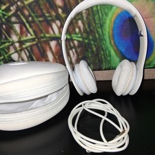 Beats By Dr Drey Over Ear Headphones Solo HD Case  Cord included Works