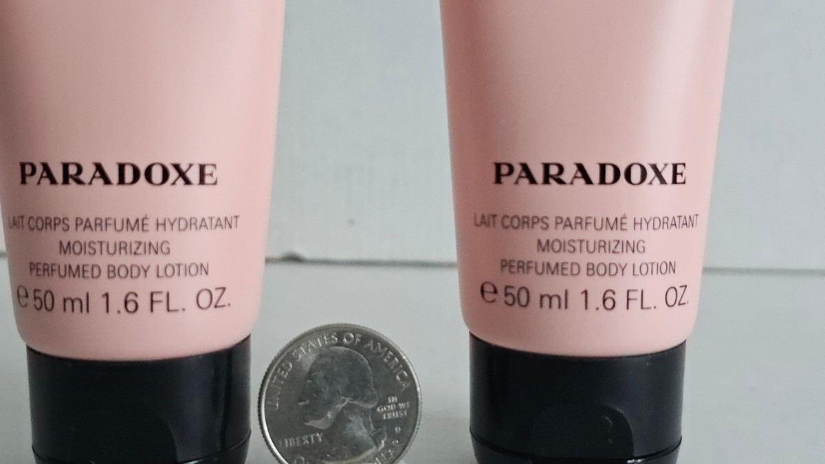 2PC Prada Paradoxe Virtual Flover EDP Purse Spray .33oz & Body