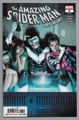 THE AMAZING SPIDER-MAN # 6  : Near Mint- (Grade 9.2) : Nov 2018 : Marvel Comics