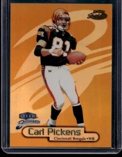 1998 Fleer Brilliants #43TG Carl Pickens Rare SSP 24-Karat Gold