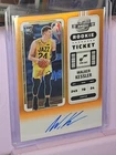 2022 Contenders Optic Walker Kessler Rookie Ticket Auto Orange/25