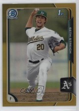 2015 Bowman Chrome Prospects Gold Refractor 30/50 Seth Streich #BCP96 b8h