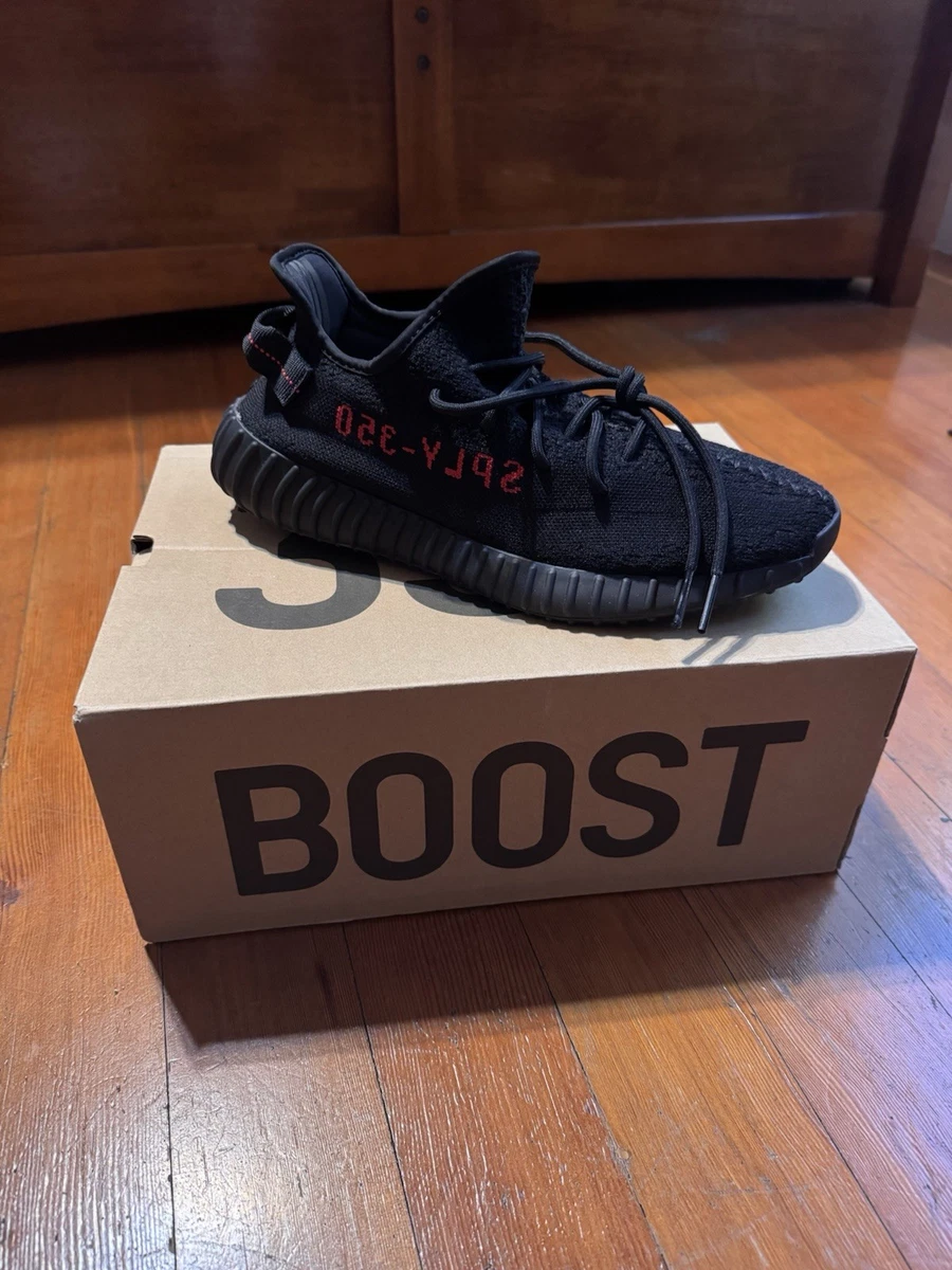 adidas Yeezy 350 V2 Bred 2017 size 7.5 with box SIZE 10 - ADIDAS YEEZY BOOST 350 V2 BRED GREAT CONDITION W  main image 3