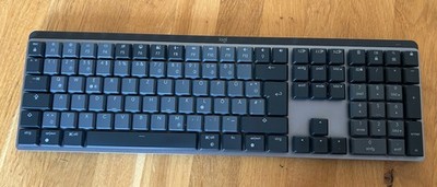 Logitech MX Mechanical Tactile Quiet Bluetooth QWERTZ Funktastatur Deutsch