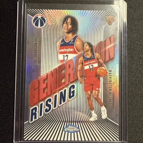 2025 Topps Chrome Tre Johnson III Base (RAW)