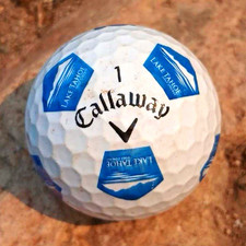 Callaway Truvis Tour Preferred Golf Ball White/Blue Markings RARE