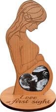 Sonogram Picture Frame - Pregnancy Gifts Pregnant Wife Gift