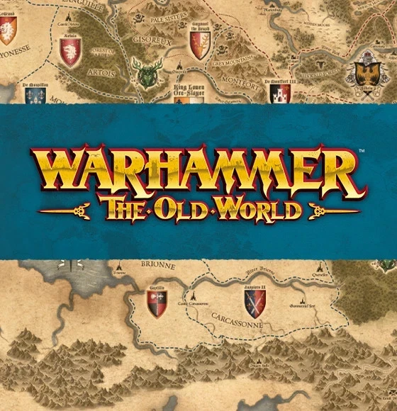 Warhammer the Old World - Map of the Old World SEALED OOP