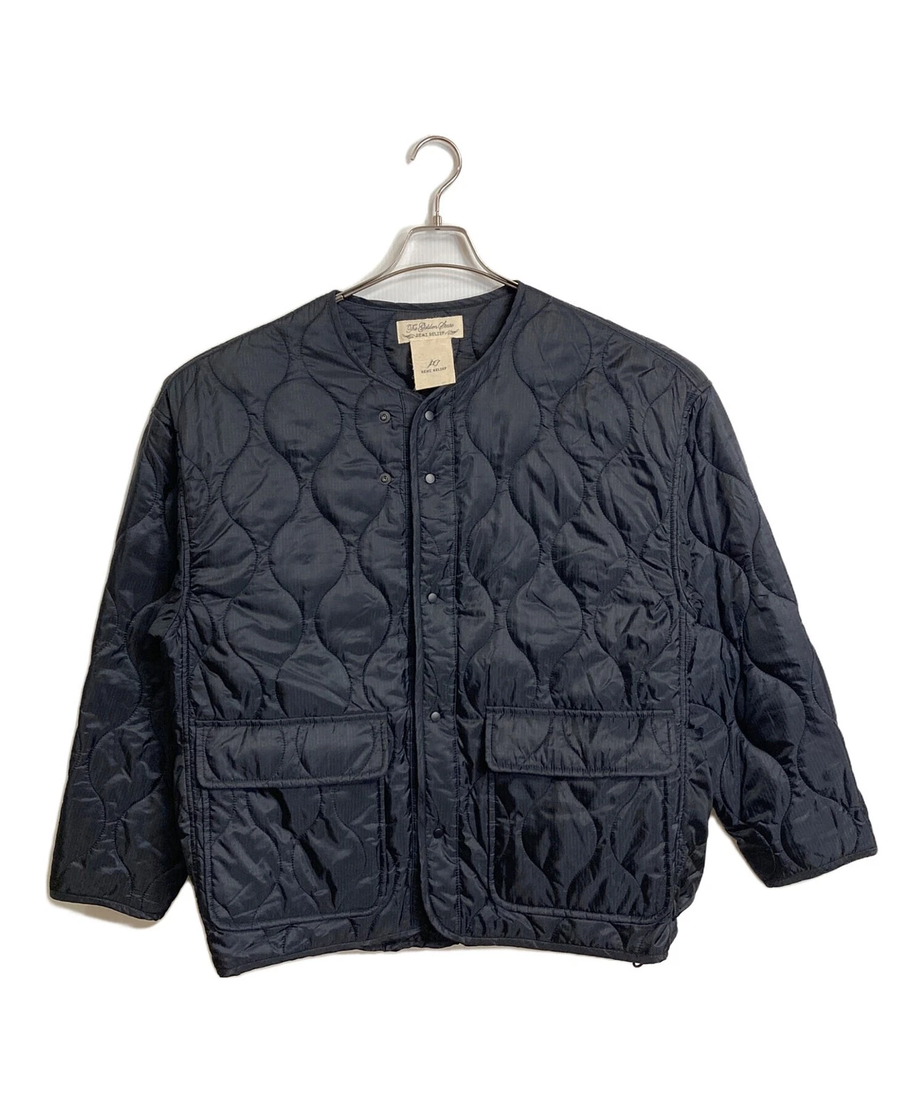 Remi Relief Nylon Ripstop Quilted Jacket Men's Size L Black - product detail image 1