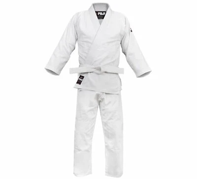 New Fuji Sports Mens Kids Womens Single Weave Judo Gi Kimono - White