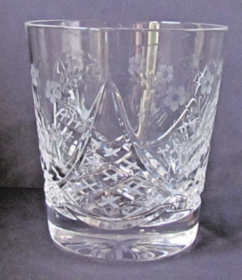 ROGASKA JASMIN MUSTER 37/8'' DOPPEL ALTMODISCHE WHISKYGLÄSER (9866)