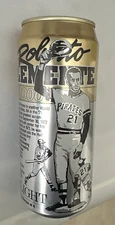 1993 Iron City Light Roberto Clemente Beer Can Celebrating 3000th 16 oz can 💥🍺