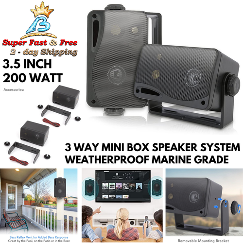 Boat Marine Speakers Pool Side Audio 