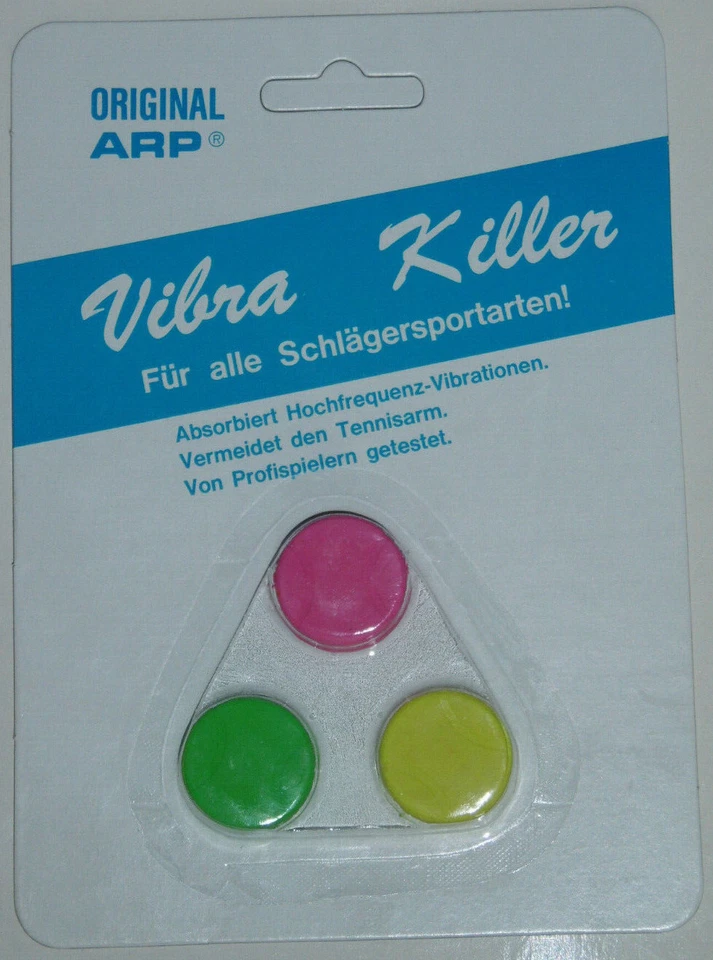ARP " VIBRA KILLER " TOP TENNISDÄMPFER 3ER-PACK NEU
